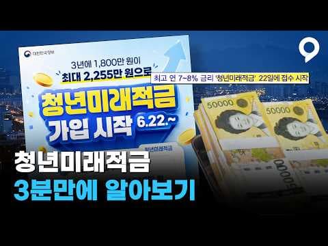 청년미래적금 반드시 신청해야 합니다! 최대 2,200만원 목돈 마련 통장｜지금